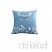 Oreiller  lombaire  taie d'oreiller Hug en lin de coton bleu  bureau de coussin de canapé de salon américain Size : 45CM  Style : D - B07VK7M1RG